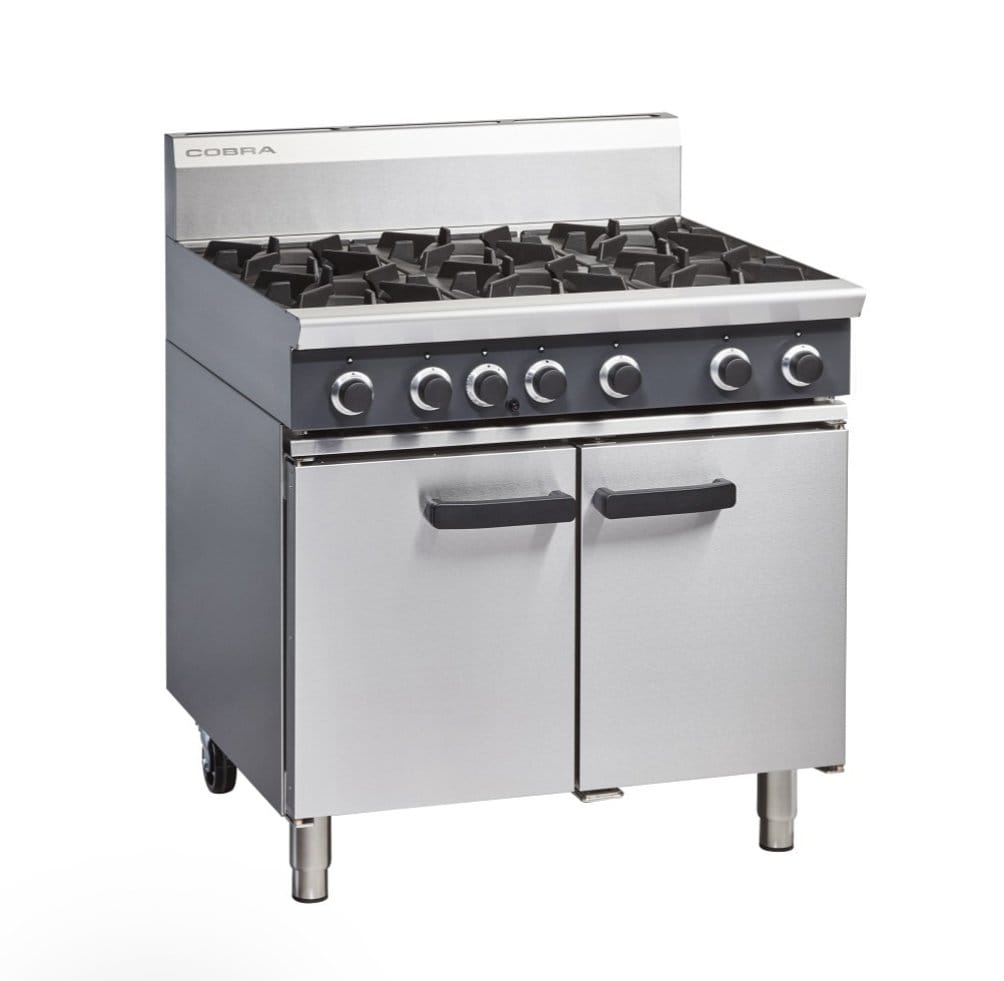 Cobra CR9D - 900mm Six Burner Gas Range Static Oven