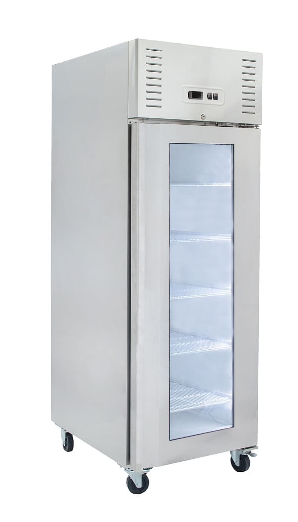 AIREX – AXR.URGN.1G – 1 Glass Door 2/1GN Upright Fridge – 369 Litre