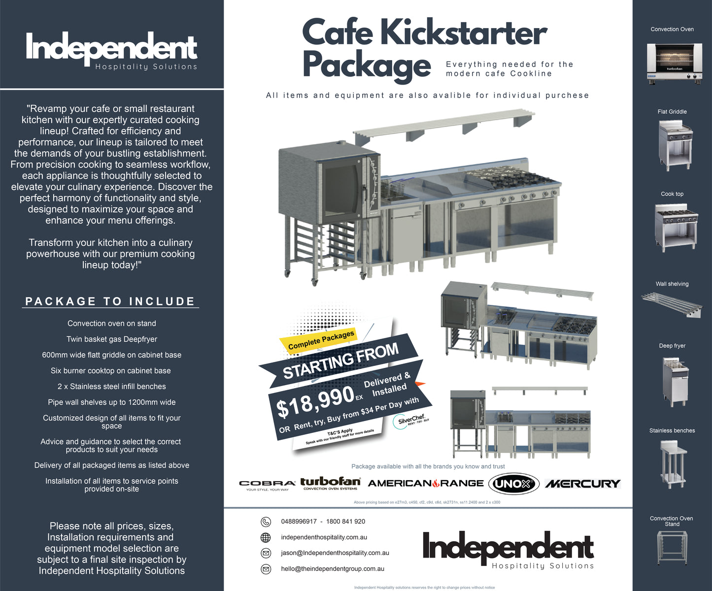 Cafe Kickstarter Package