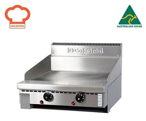GOLDSTEIN – GPGDB24 – 800 Series – 24″/610mm Smooth Mild Steel GAS Griddle Plate