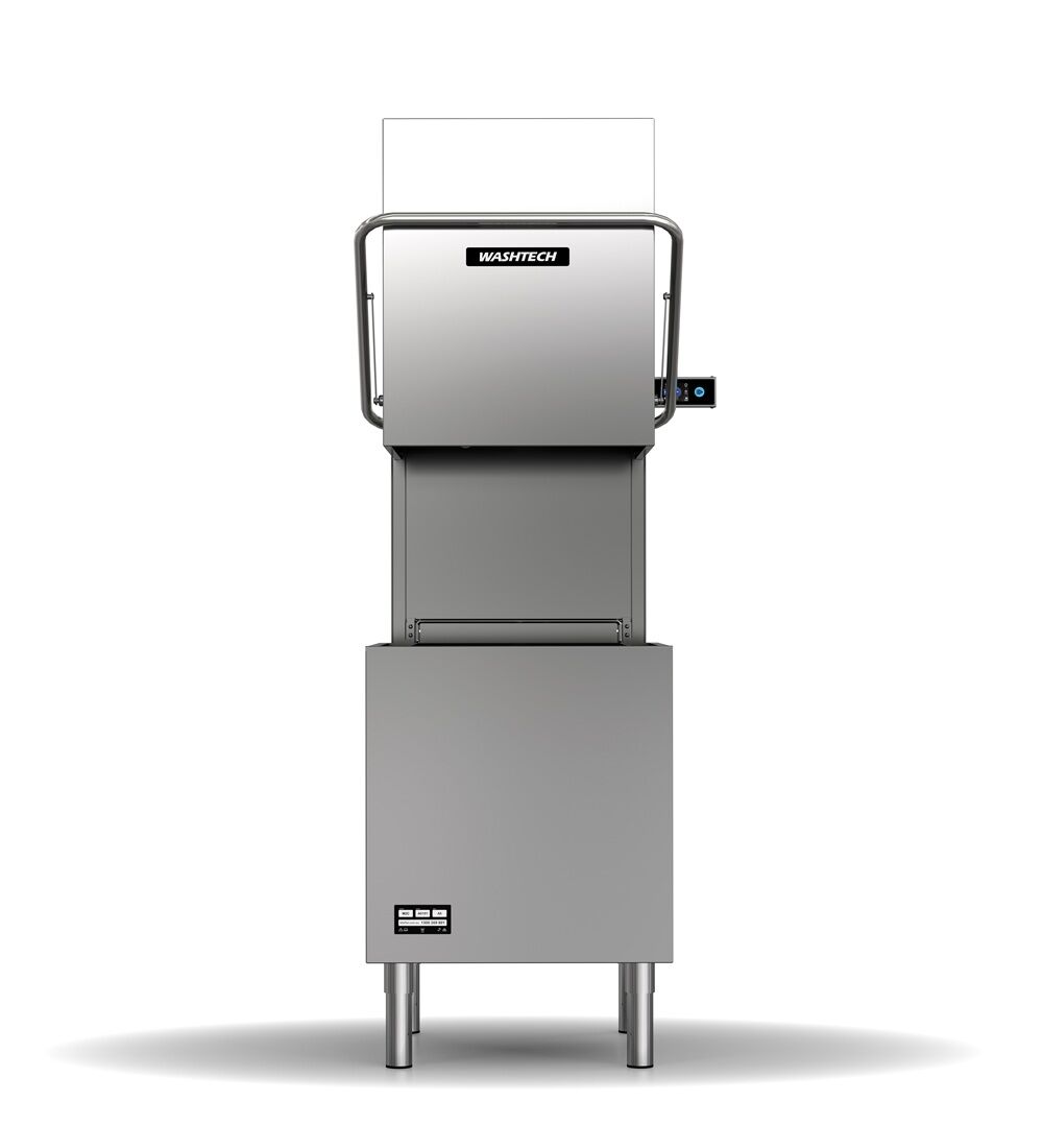Washtech M2C - Professional Passthrough Dishwasher with Heat Recovery Unit - 500mm Rack