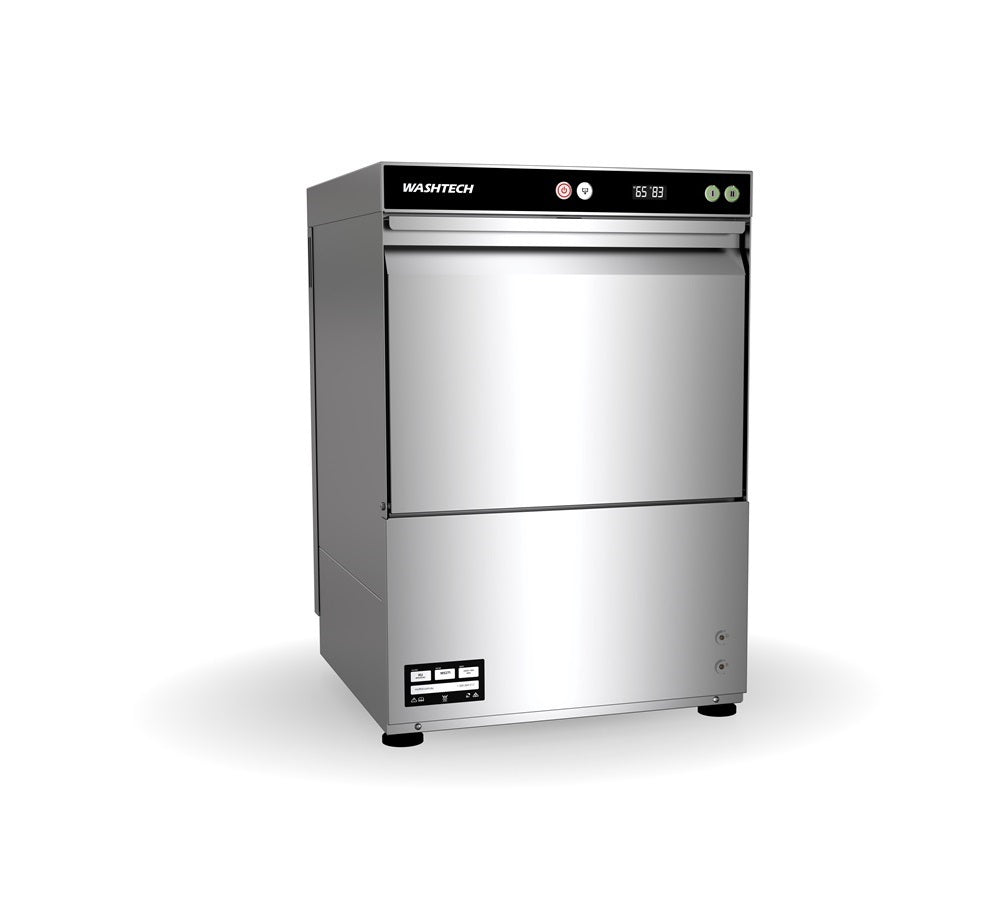 Washtech XU - Undercounter Commercial Dishwasher 500mm Rack
