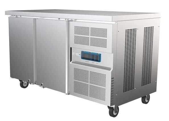 AIREX – AXR.UCGN.2 – 2 Solid Door GN Bench Fridge – 184 Litre