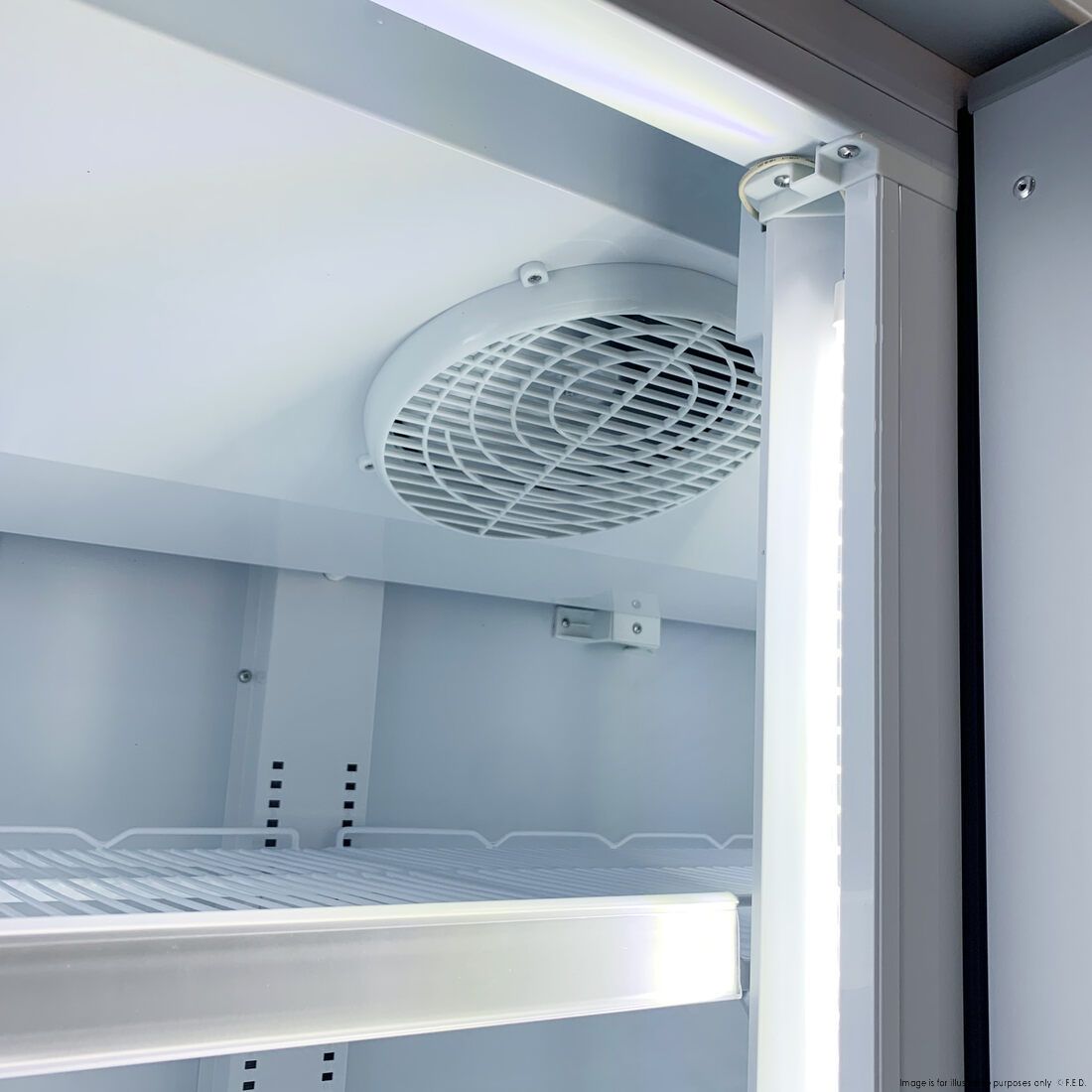 Thermaster Double Door Supermarket Fridge - LG-1000GBM