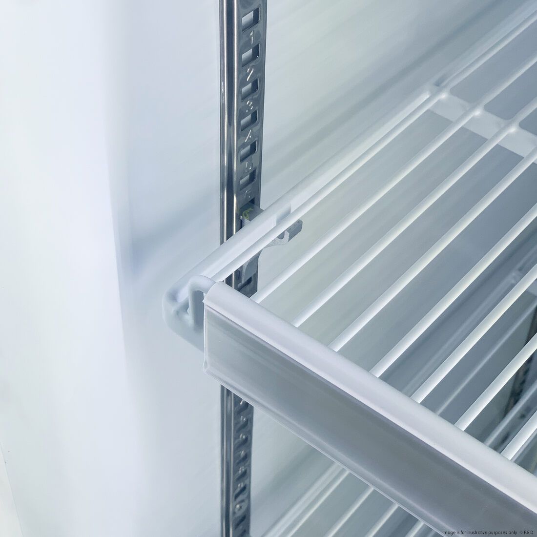Thermaster Double Door Supermarket Fridge - LG-1000GBM