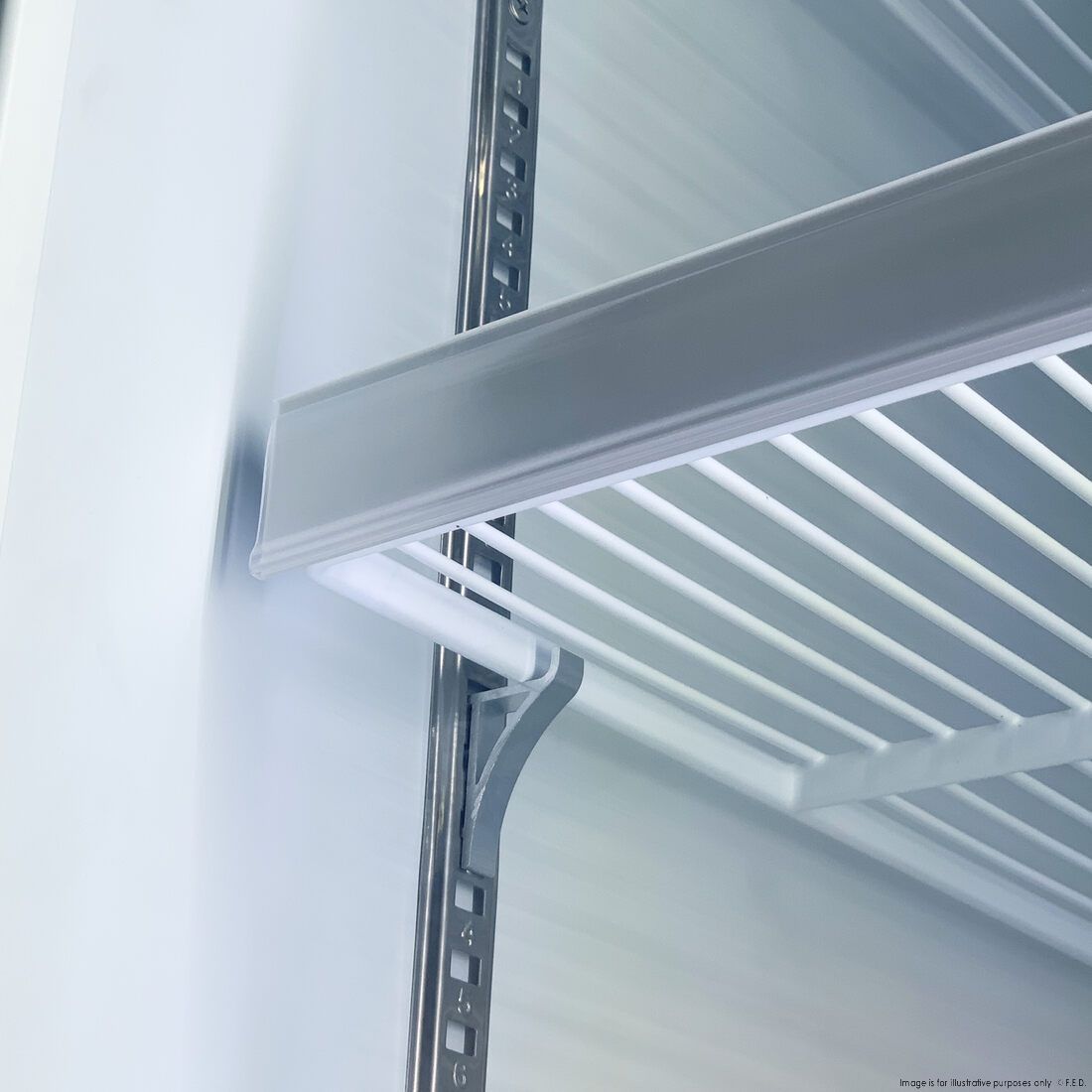 Thermaster Double Door Supermarket Fridge - LG-1000GBM