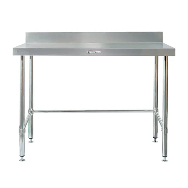 Simply Stainless Work Bench with Splashback SS02