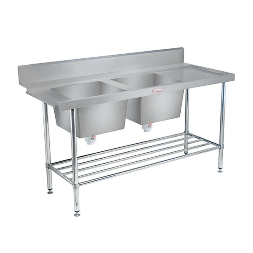 Simply Stainless Dishwasher Inlet Bench SS08
