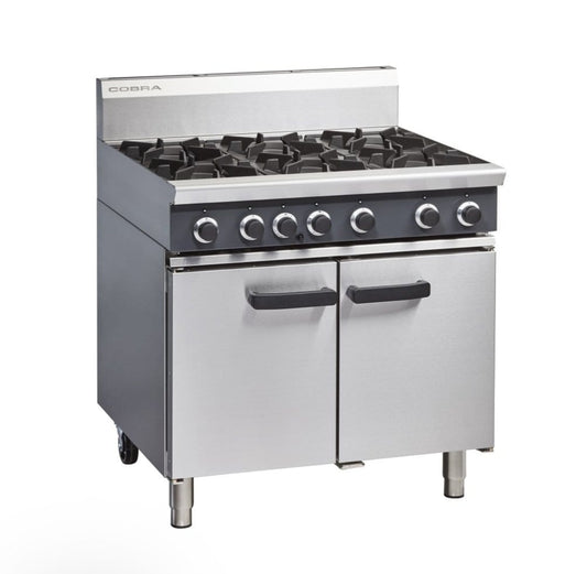 Cobra CR9D - 900mm Six Burner Gas Range Static Oven