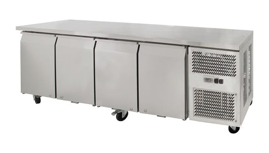 AIREX – AXR.UCGN.4 – 4 Solid Door GN Bench Fridge – 368 Litre