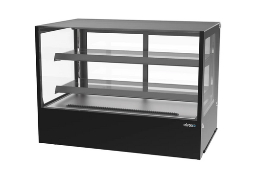 AIREX – AXR.FDCTSQ.09 – 3 Tier / 900mm – Countertop Square Display Fridge