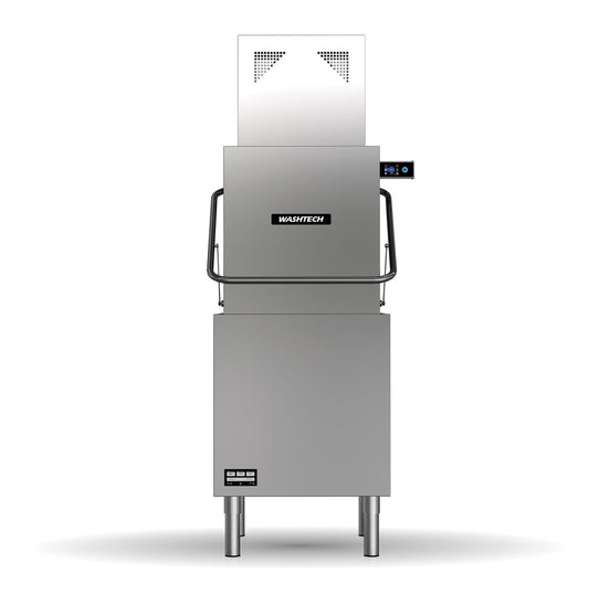 Washtech M2C - Professional Passthrough Dishwasher with Heat Recovery Unit - 500mm Rack