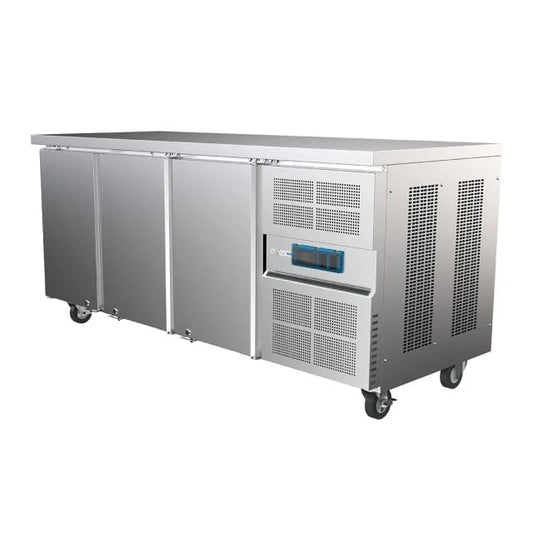 AIREX – AXR.UCGN.3 – 3 Solid Door GN Bench Fridge – 276 Litre