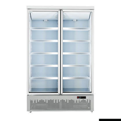 Thermaster Double Door Supermarket Fridge - LG-1000GBM
