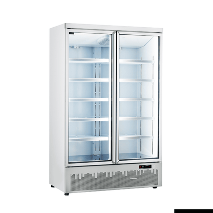 Thermaster Double Door Supermarket Fridge - LG-1000GBM