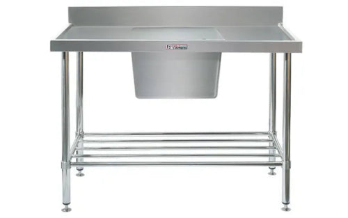Simply Stainless Single Bowl Sink Bench