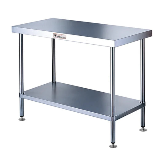 Simply Stainless Work Bench with no Splashback