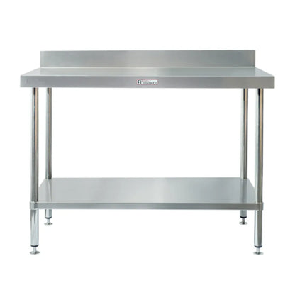 Simply Stainless Work Bench with Splashback SS02