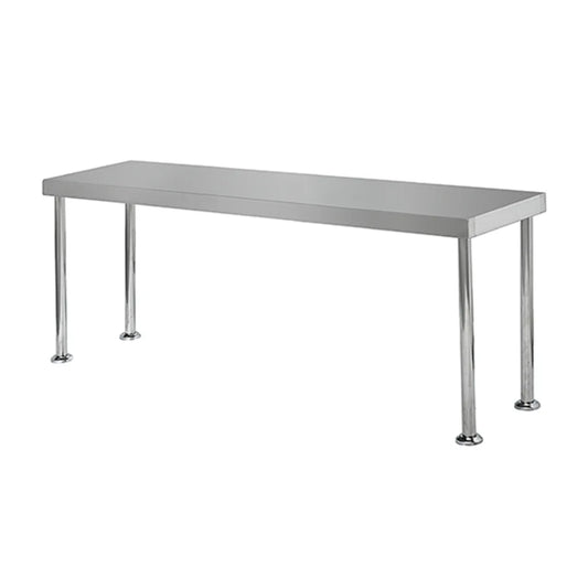 Simply Stainless Single Bench Over Shelf SS12